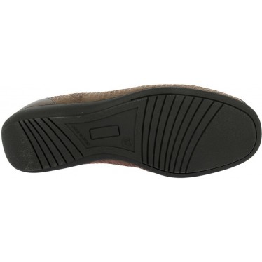 Mocassins femme Doctor Cutillas 53577 Imprimé métallisé MARRON