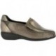 Mocassins femme Doctor Cutillas 53577 Imprimé métallisé ANTRACITA