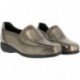 Mocassins femme Doctor Cutillas 53577 Imprimé métallisé ANTRACITA
