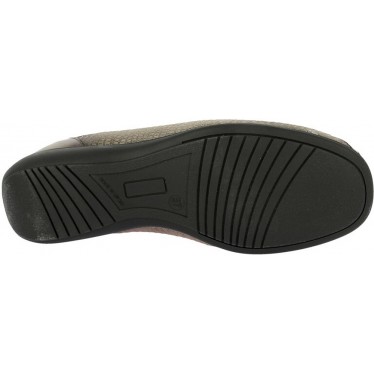 Mocassins femme Doctor Cutillas 53577 Imprimé métallisé ANTRACITA