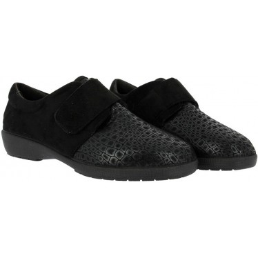 Baskets femme Doctor Cutillas 41617 Auto-adhérentes NEGRO