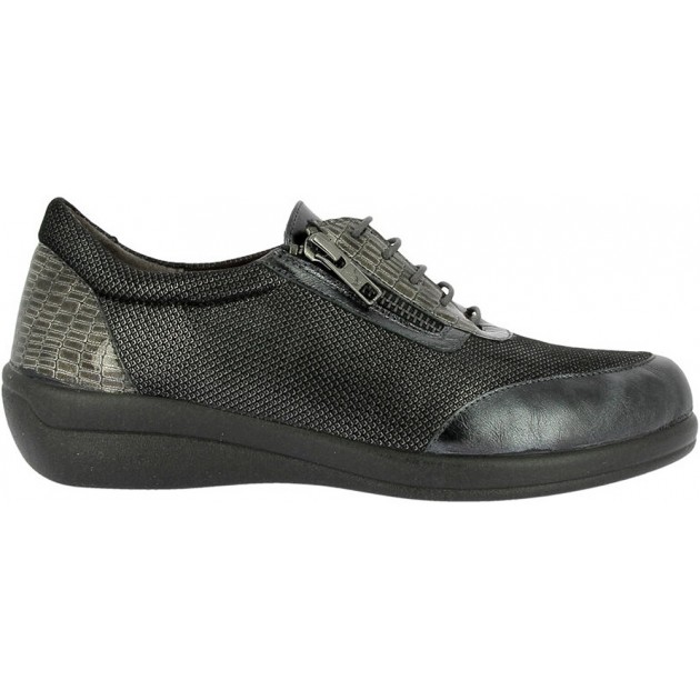 Baskets femme Doctor Cutillas 43528 Fermeture éclair latérale ANTRACITA Baskets femme Doctor Cutillas 43528 Fermeture éclair latérale ANTRACITA