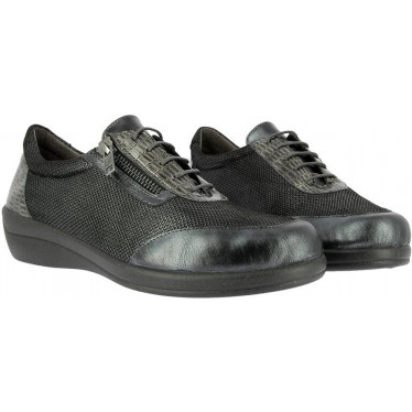 Baskets femme Doctor Cutillas 43528 Fermeture éclair latérale ANTRACITA