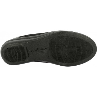 Baskets femme Doctor Cutillas 43528 Fermeture éclair latérale ANTRACITA