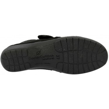 Chausson avec fermeture autocollante DOCTOR CUTILLAS 41616 NEGRO