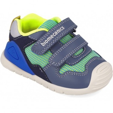 Chaussures de sport urbaines pour garçons Biomecanics 252120 Sauvage PETROL_VERDE_B837