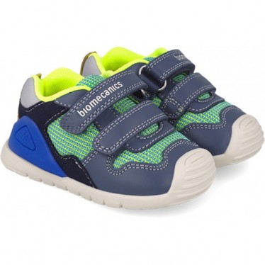 Chaussures de sport urbaines pour garçons Biomecanics 252120 Sauvage PETROL_VERDE_B837