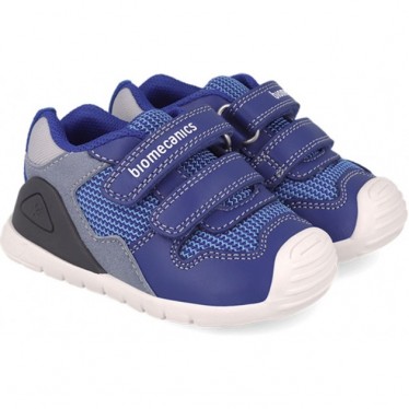 Chaussures de sport urbaines pour garçons Biomecanics 252120 Sauvage BLAU_ROYAL_A836