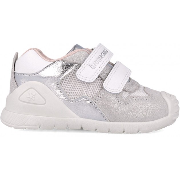 Baskets urbaines pour femmes Biomecanics 252120 BLANCO_PLATA_C313 Baskets urbaines pour femmes Biomecanics 252120 BLANCO_PLATA_C313
