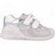 Baskets urbaines pour femmes Biomecanics 252120 BLANCO_PLATA_C313