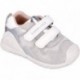 Baskets urbaines pour femmes Biomecanics 252120 BLANCO_PLATA_C313