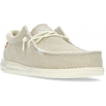 MOCASSINS À TRESSAGE WALLY DUDE OFF_WHITE