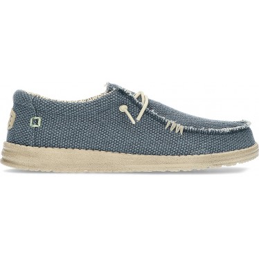 MOCASSINS À TRESSAGE WALLY DUDE BLUE_NIGHT