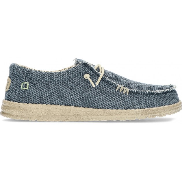 MOCASSINS À TRESSAGE WALLY DUDE BLUE_NIGHT