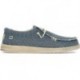 MOCASSINS À TRESSAGE WALLY DUDE BLUE_NIGHT