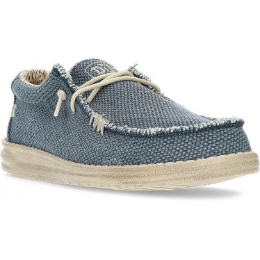 MOCASSINS À TRESSAGE WALLY DUDE BLUE_NIGHT