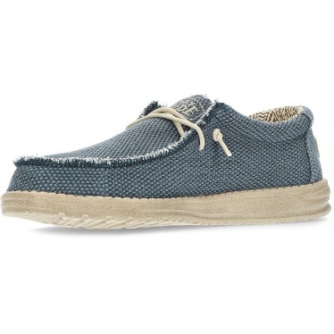 MOCASSINS À TRESSAGE WALLY DUDE BLUE_NIGHT