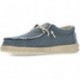 MOCASSINS À TRESSAGE WALLY DUDE BLUE_NIGHT