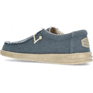 MOCASSINS À TRESSAGE WALLY DUDE BLUE_NIGHT