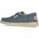 MOCASSINS À TRESSAGE WALLY DUDE BLUE_NIGHT
