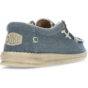 MOCASSINS À TRESSAGE WALLY DUDE BLUE_NIGHT