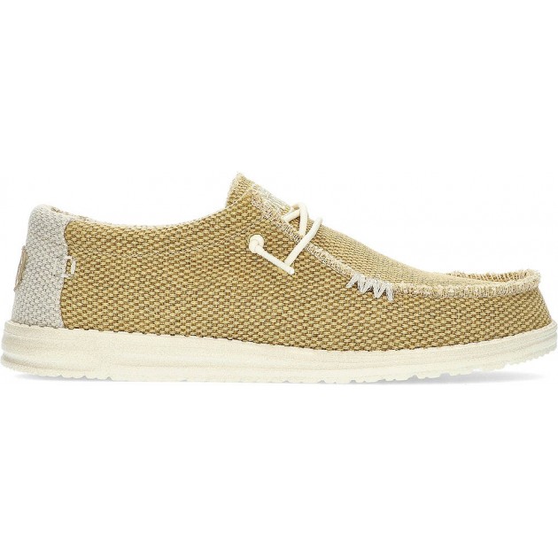 MOCASSINS À TRESSAGE WALLY DUDE OCRE MOCASSINS À TRESSAGE WALLY DUDE OCRE