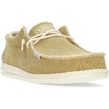 MOCASSINS À TRESSAGE WALLY DUDE OCRE
