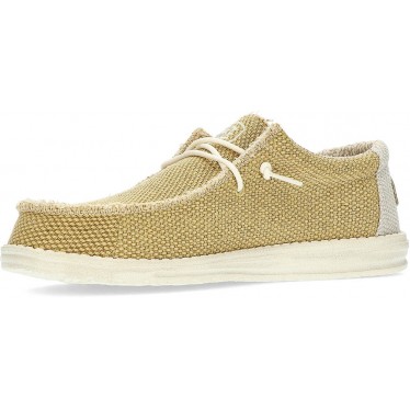 MOCASSINS À TRESSAGE WALLY DUDE OCRE