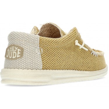 MOCASSINS À TRESSAGE WALLY DUDE OCRE
