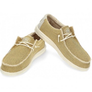 MOCASSINS À TRESSAGE WALLY DUDE OCRE
