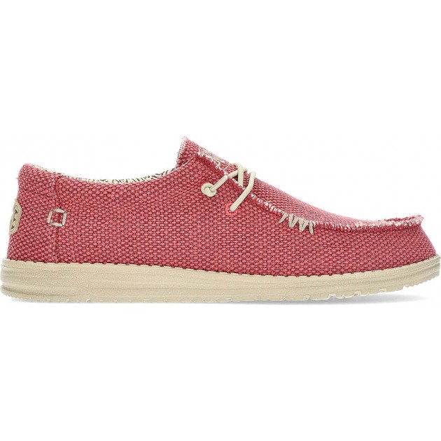 MOCASSINS À TRESSAGE WALLY DUDE RED MOCASSINS À TRESSAGE WALLY DUDE RED