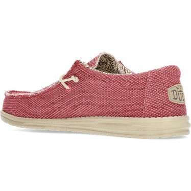 MOCASSINS À TRESSAGE WALLY DUDE RED