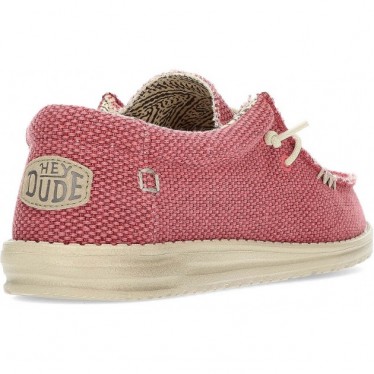 MOCASSINS À TRESSAGE WALLY DUDE RED
