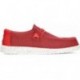 Chaussures HEYDUDE Wally Stretch Sox HD41898 pour hommes RED