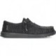 Chaussures HEYDUDE Wally Stretch Sox HD41898 pour hommes BLACK