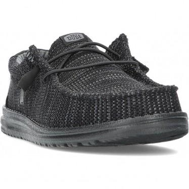 Chaussures HEYDUDE Wally Stretch Sox HD41898 pour hommes BLACK