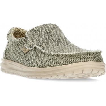 MOCASSINS TRESSÉS DUDE MIKKA ARMY