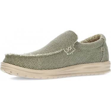 MOCASSINS TRESSÉS DUDE MIKKA ARMY