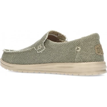 MOCASSINS TRESSÉS DUDE MIKKA ARMY