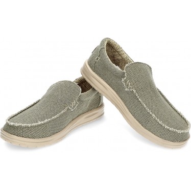 MOCASSINS TRESSÉS DUDE MIKKA ARMY