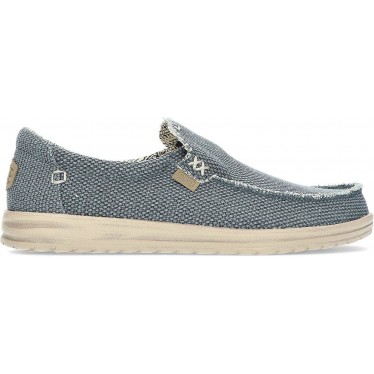 MOCASSINS TRESSÉS DUDE MIKKA DEEP_BLUE