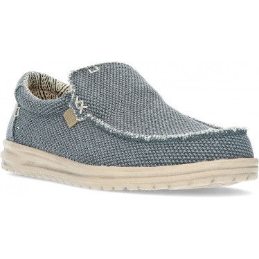 MOCASSINS TRESSÉS DUDE MIKKA DEEP_BLUE