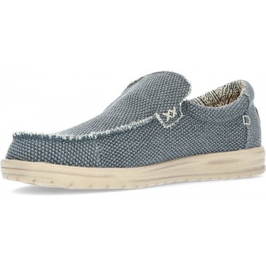 MOCASSINS TRESSÉS DUDE MIKKA DEEP_BLUE