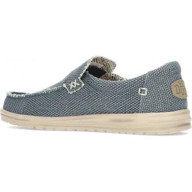MOCASSINS TRESSÉS DUDE MIKKA DEEP_BLUE