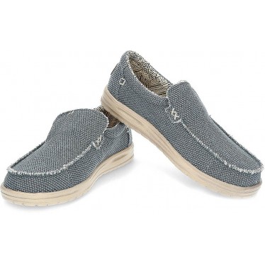 MOCASSINS TRESSÉS DUDE MIKKA DEEP_BLUE
