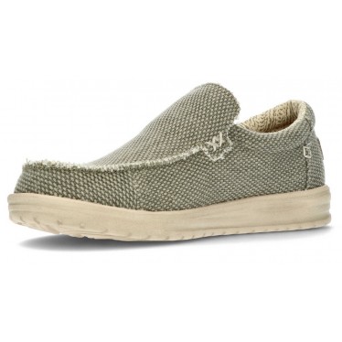 CHAUSSURES TRESSÉES DUDE MIKKA ARMY_GREEN
