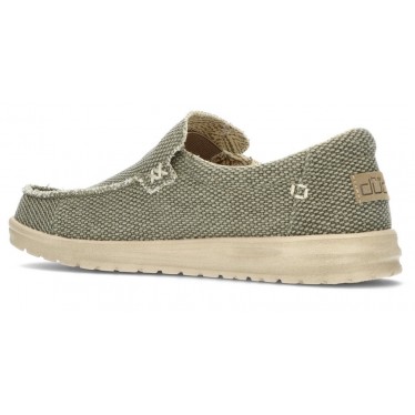 CHAUSSURES TRESSÉES DUDE MIKKA ARMY_GREEN