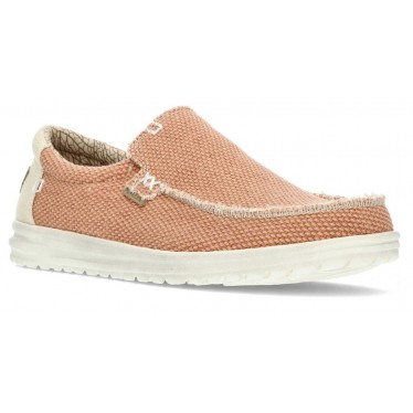 CHAUSSURES TRESSÉES DUDE MIKKA ORANGE