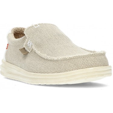 CHAUSSURES TRESSÉES DUDE MIKKA OFF_WHITE