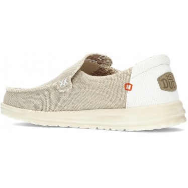 CHAUSSURES TRESSÉES DUDE MIKKA OFF_WHITE